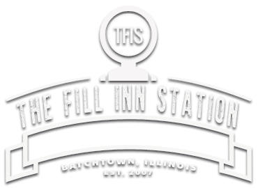 The Fill Inn Station restaurant logo